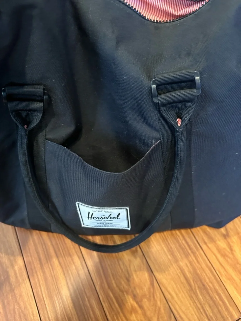 Herschel Plus Series Black Laptop Tote Bag - Durable Everyday Carry